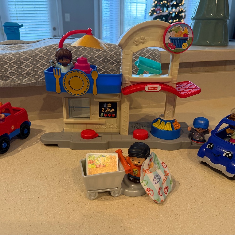 Interactive Playset with Vehicles and Figures